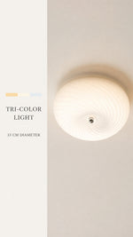Serein Spiral Ceiling Light Tri-Color Light variant