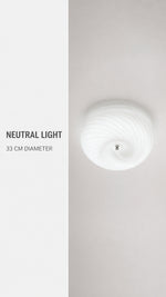 Serein Spiral Ceiling Light Neutral Light variant