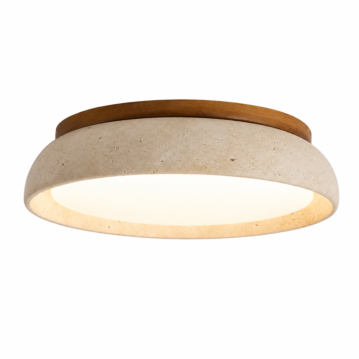 Travertine Ceiling Light