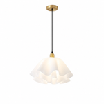 Petal-Shaped Pendant Light