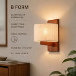 B Form, Clear-water Xuan Paper, XiaoAi control, E27 light source